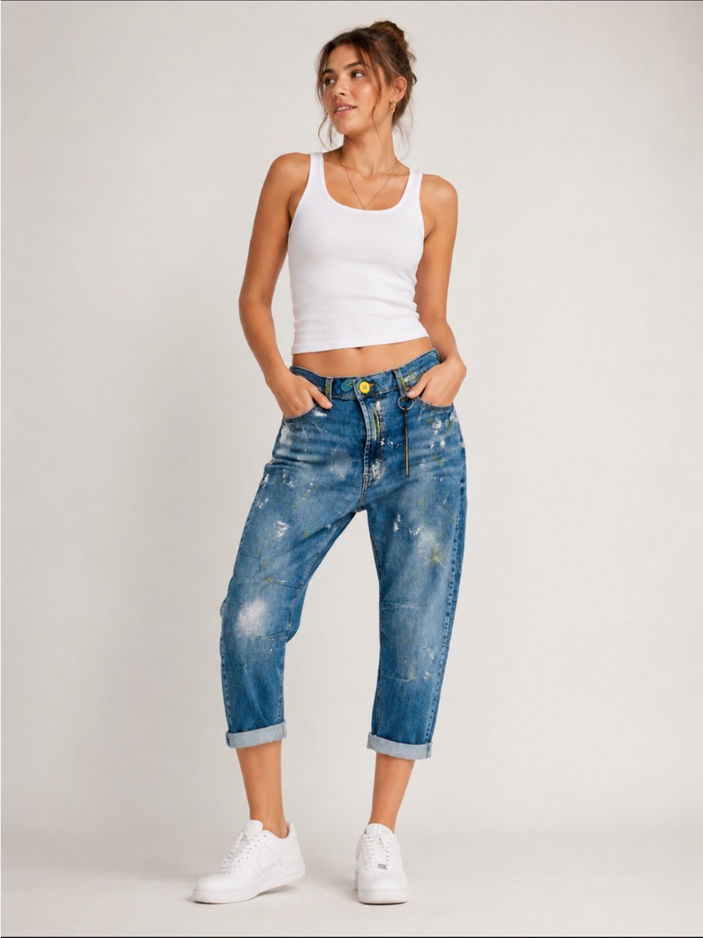 Wrangler cropped barrel